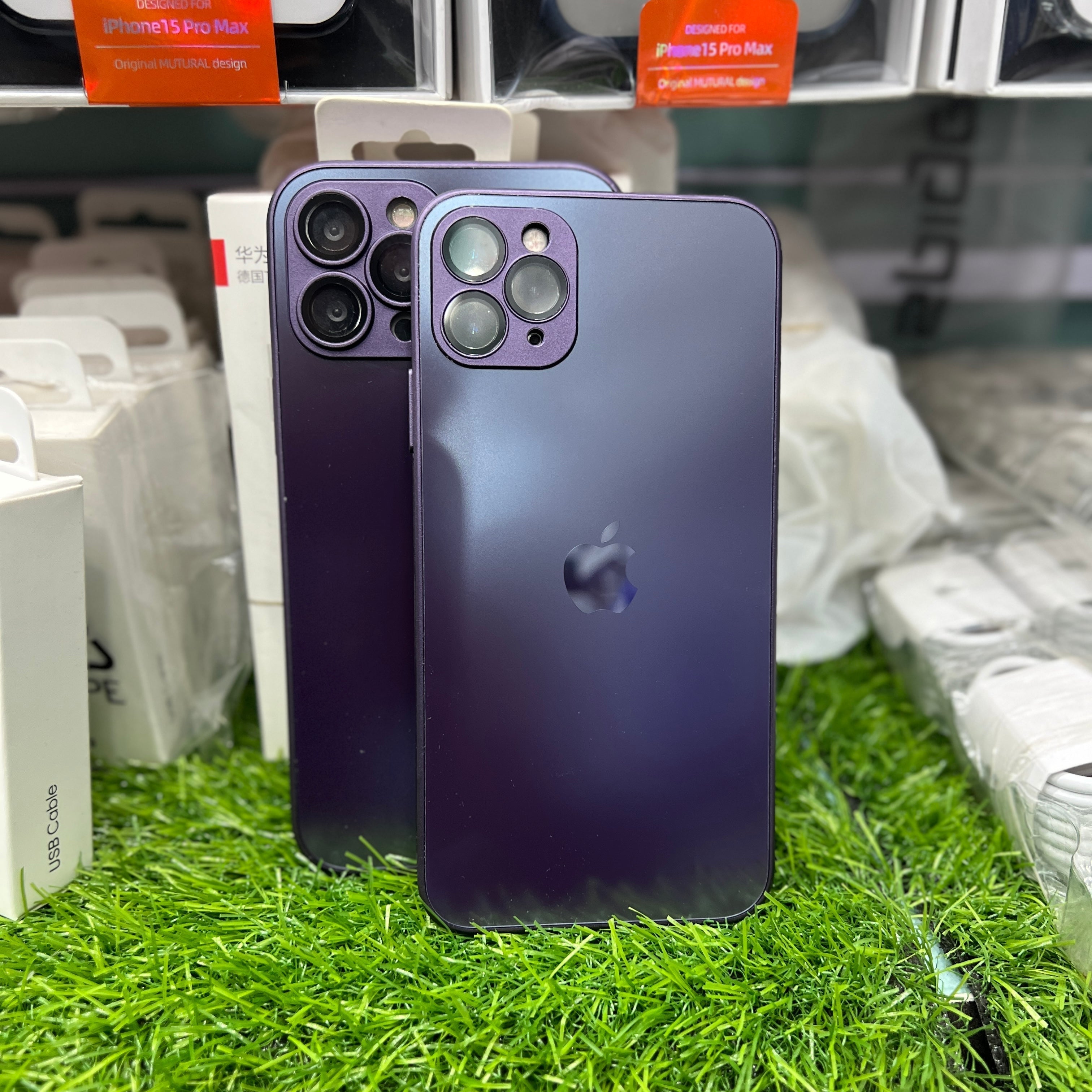DEEP PURPLE AG MATTE GLASS CASE