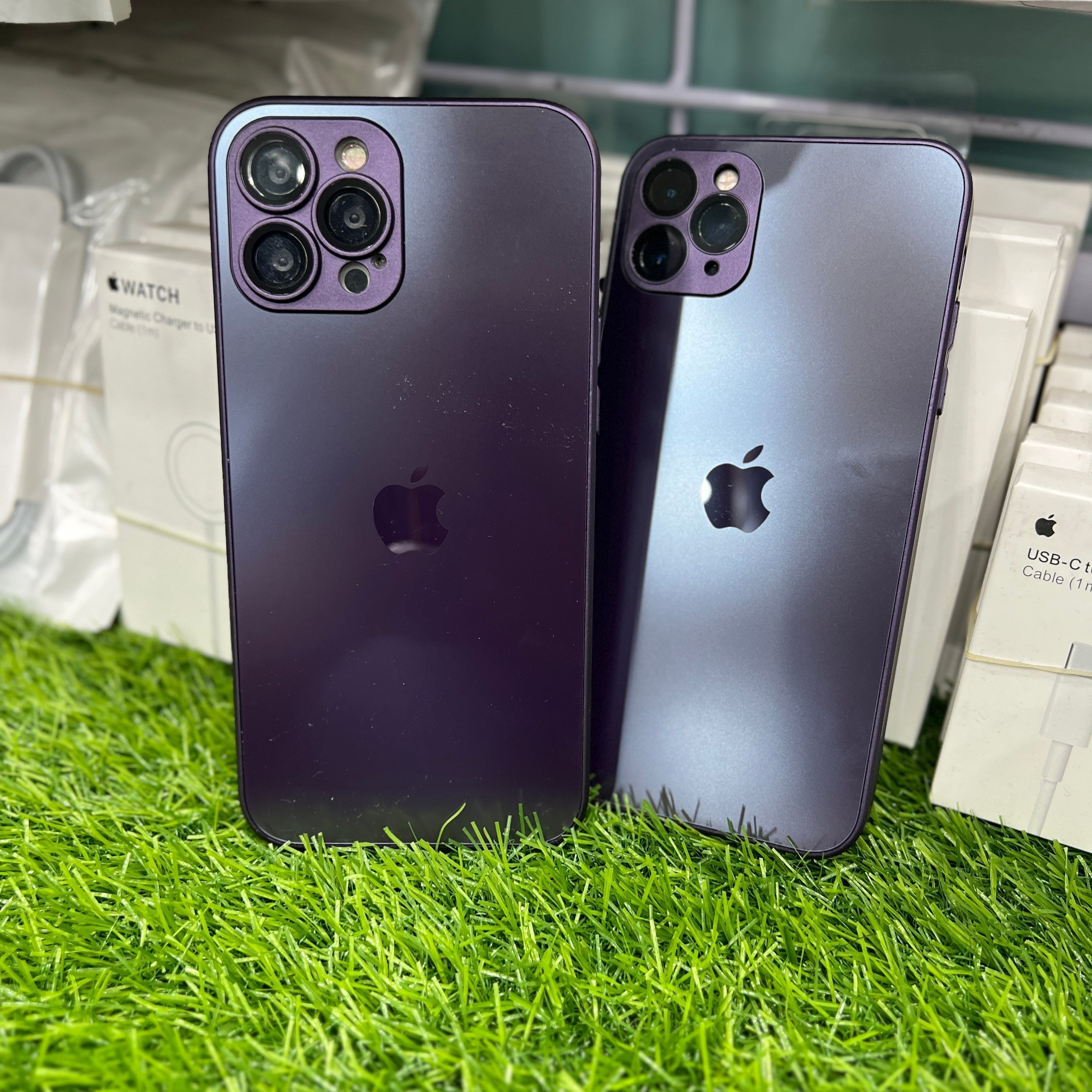DEEP PURPLE AG MATTE GLASS CASE