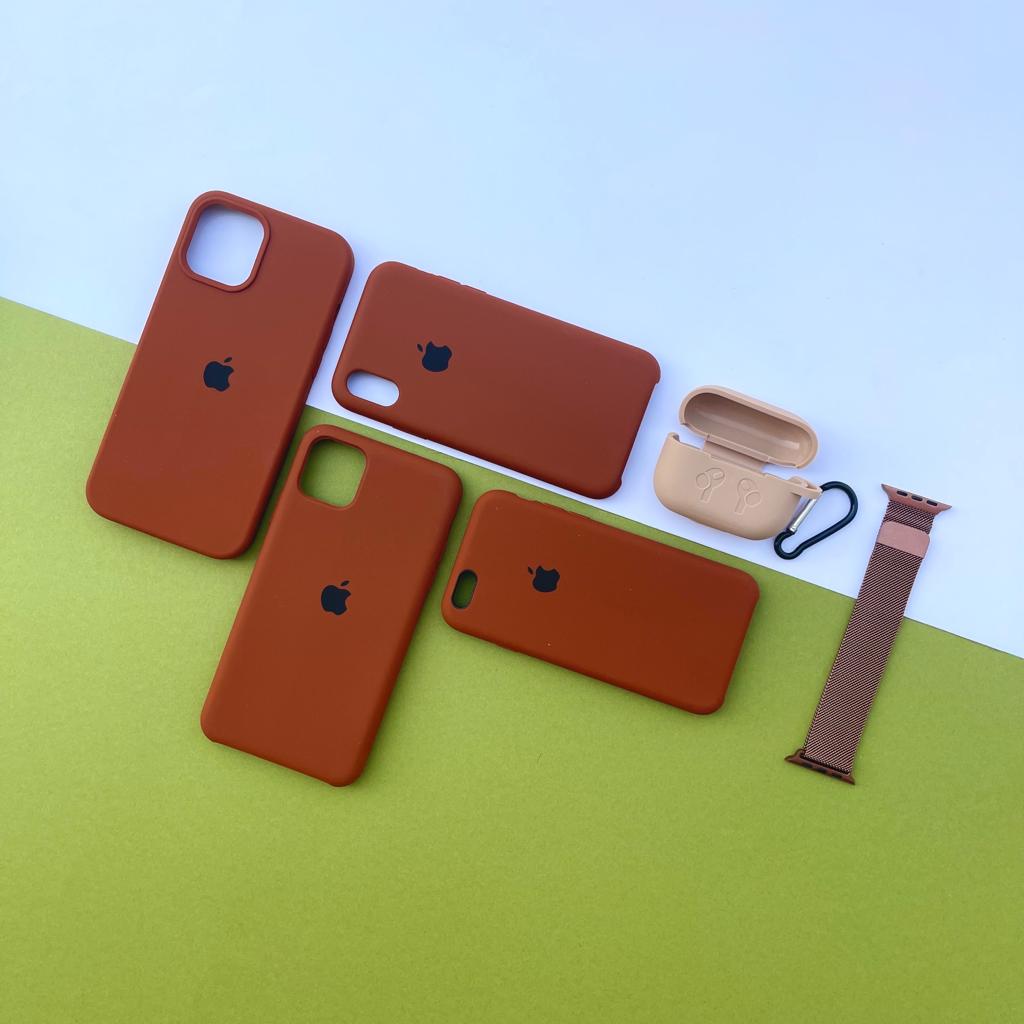 Chocolate Brown Silicon Case