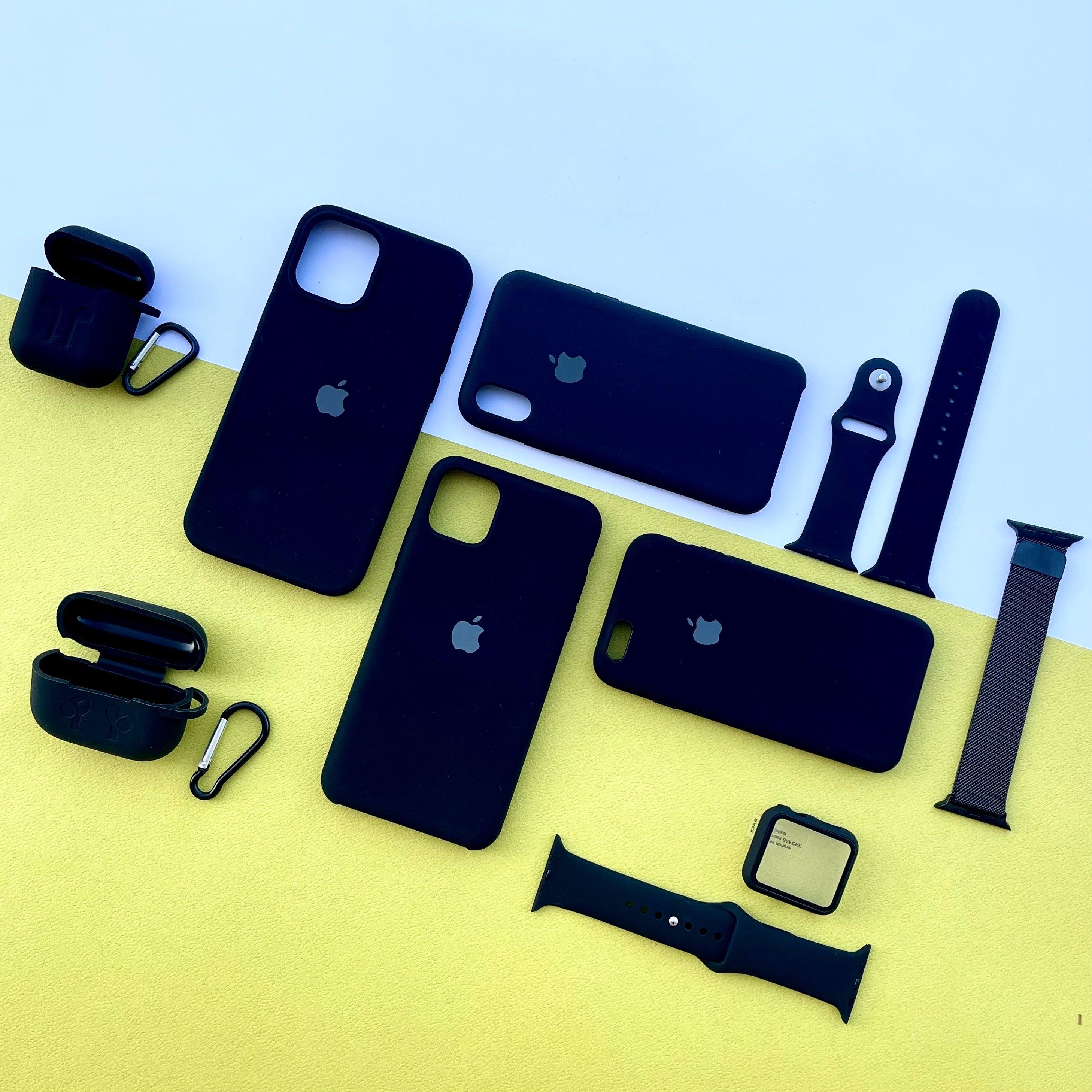 Pure Black Silicon Case