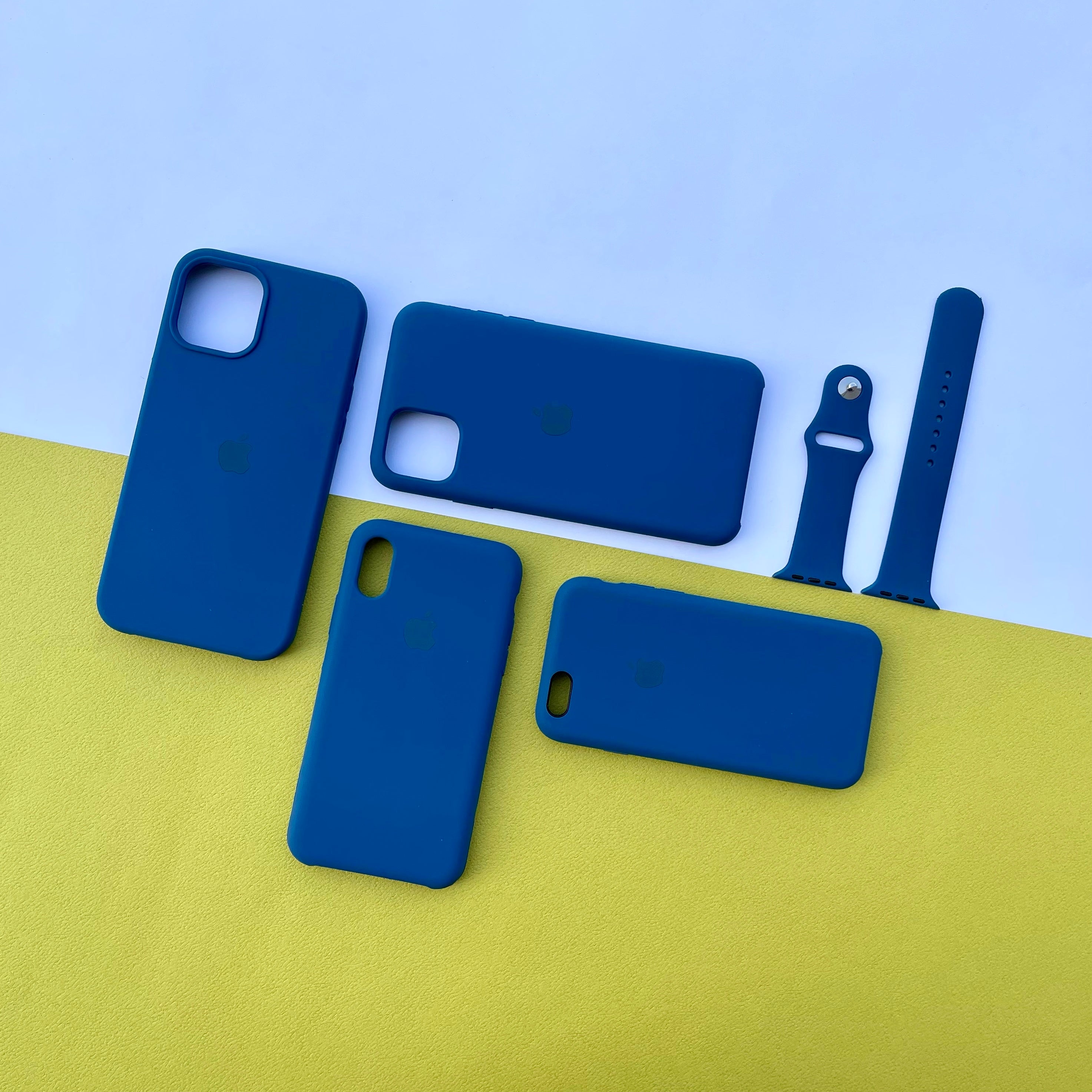 Dark Blue Silicon Case
