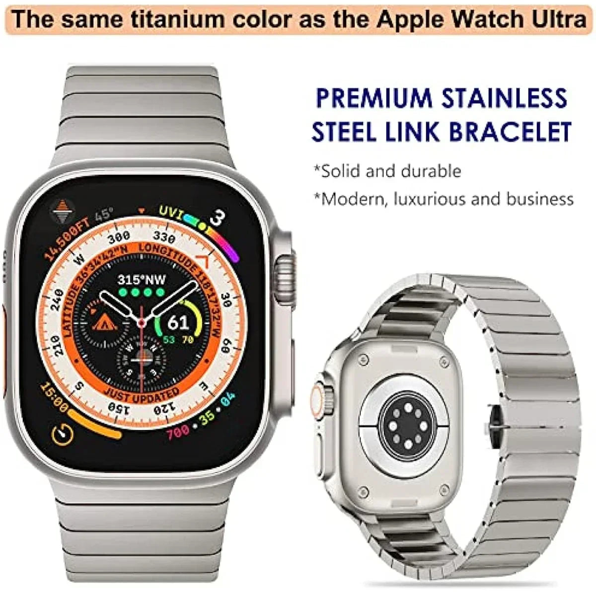 Stainless Steel Strap for Apple Watch