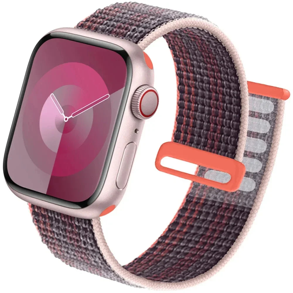 Nylon loop Strap For Apple Watch Bands