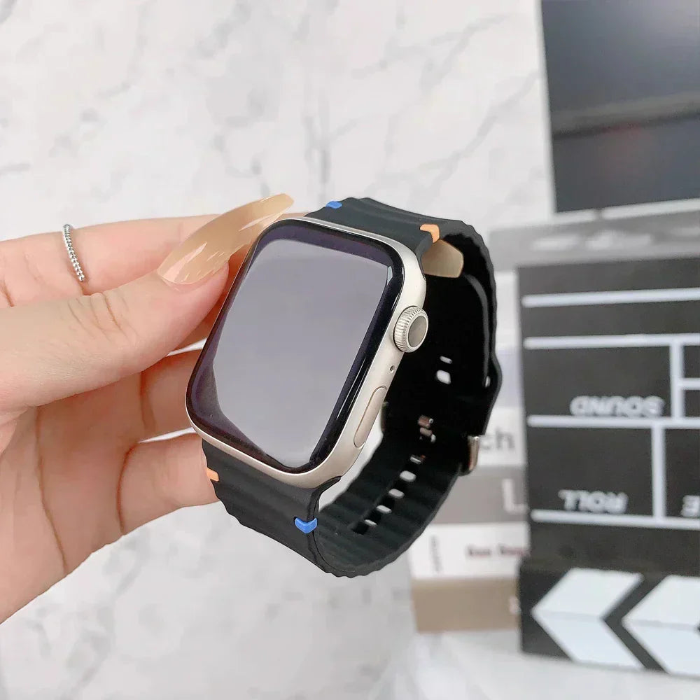 Silicone Strap for Apple watch straps