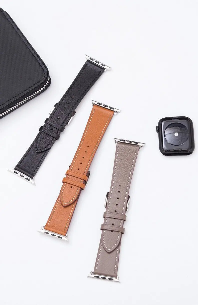 Leather Watch Straps for Apple Watch band