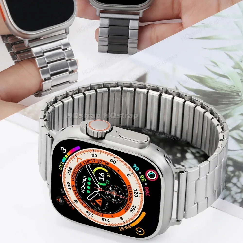 Elastic Metal Strap for Apple Watch