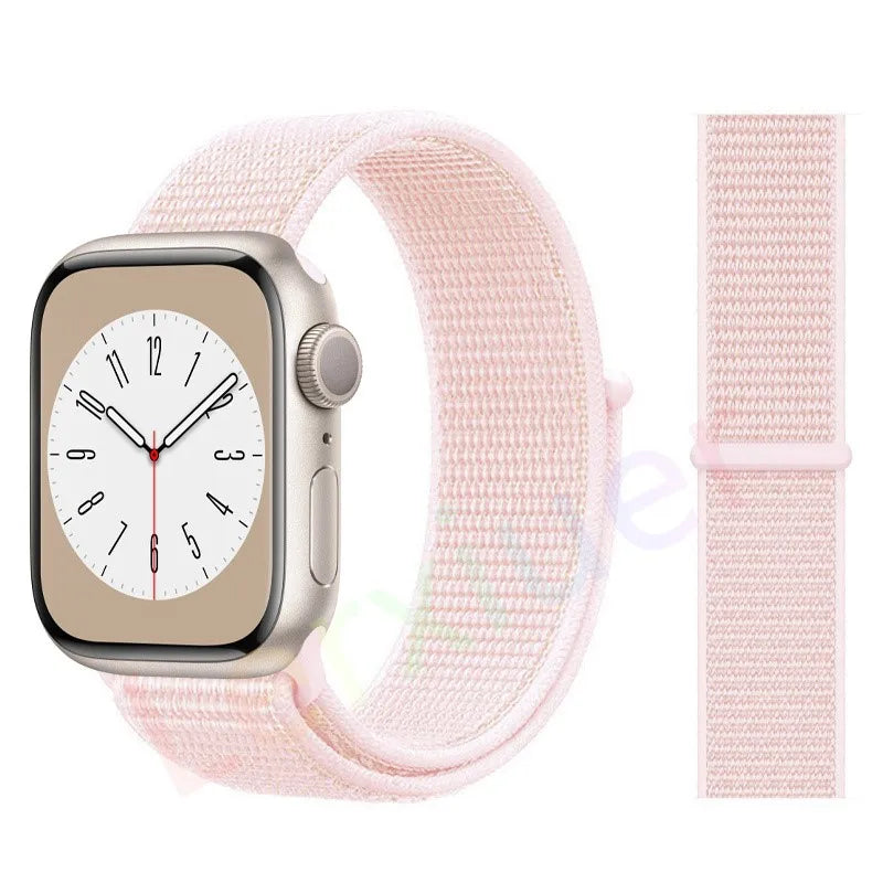 Slim leather strap for Apple Watch band