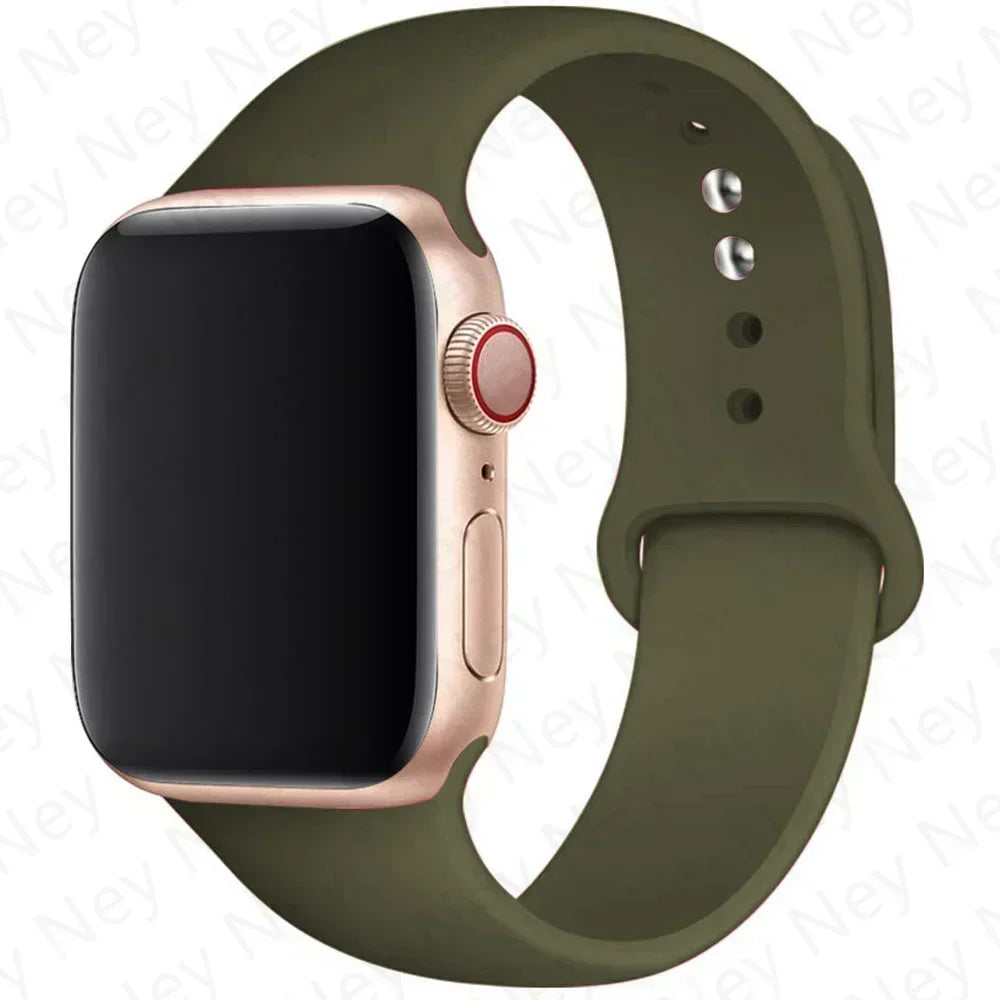 Silicone Band For Apple Watch strap