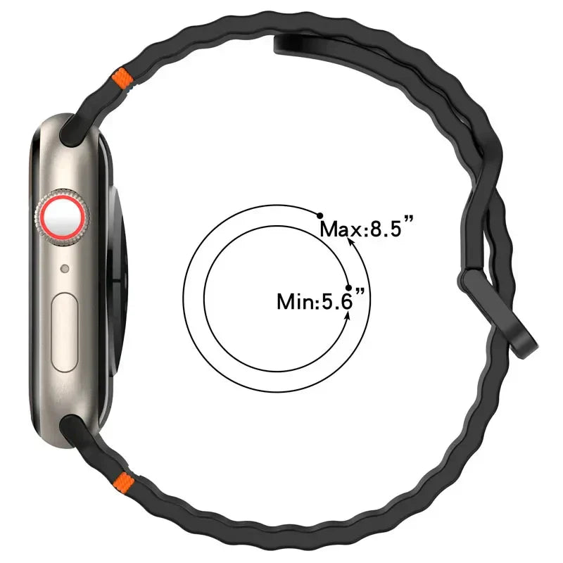 Silicone Strap for Apple watch straps