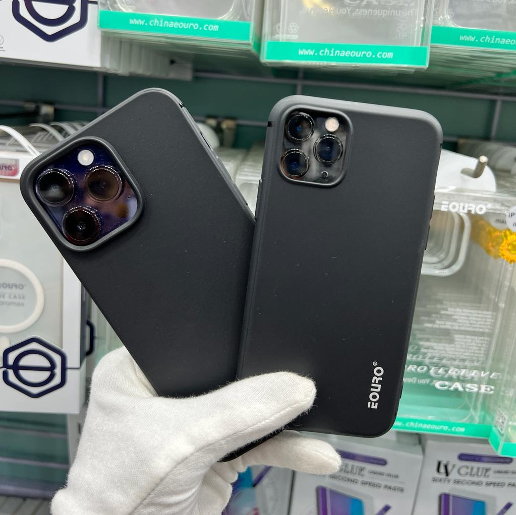 ERO Black Anti Drop Sleek Protective Cover for iPhone and Samsung