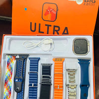 Hi Watch Pro Ultra Smartwatch – 7-in-1 Strap Bundle
